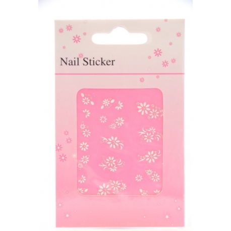 Stickers Fleurs Blanches n°3